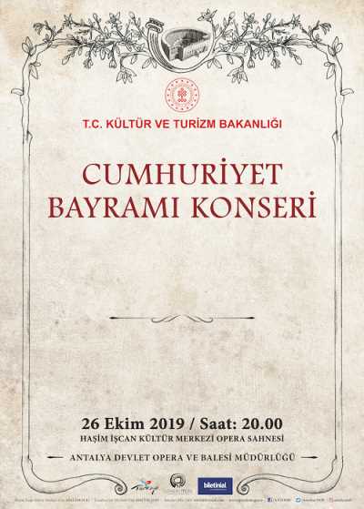 Antalya Devlet Opera ve Balesi, Cumhuriyet Bayramı Konseri